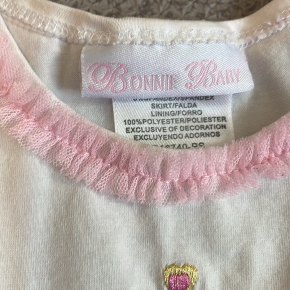 Set of 5 One pinks, white and purple dresses and top sz12-18 months - Picture 7 of 15